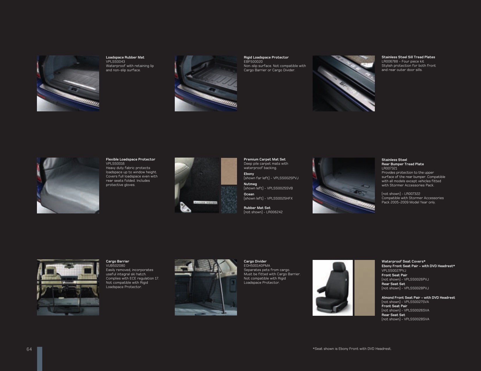 2011 Range Rover Sport Brochure Page 71